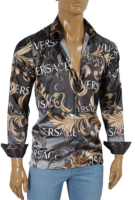 versace dress shirt cheap|shirts that look like versace.